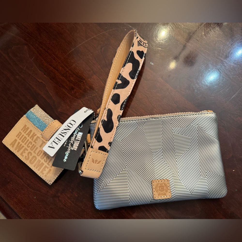 NWT Consuela wristlet, mini purse